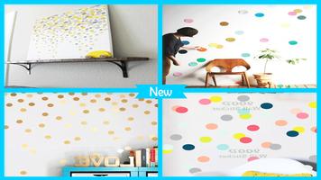 Great Polka Dot Wall Decoration 포스터