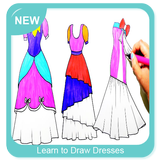 Learn to Draw Dresses icône