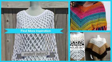 Women's Crochet Summer Poncho Patterns capture d'écran 1