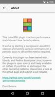 JuiceSSH Performance Plugin اسکرین شاٹ 1