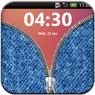 Zip Lock Theme Jean Prank 图标