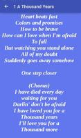 Top 54 Song of Christina Perri स्क्रीनशॉट 2