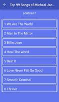 Top 99 Song of Michael Jackson ภาพหน้าจอ 1