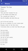 Rihanna Song Lyrics 스크린샷 2