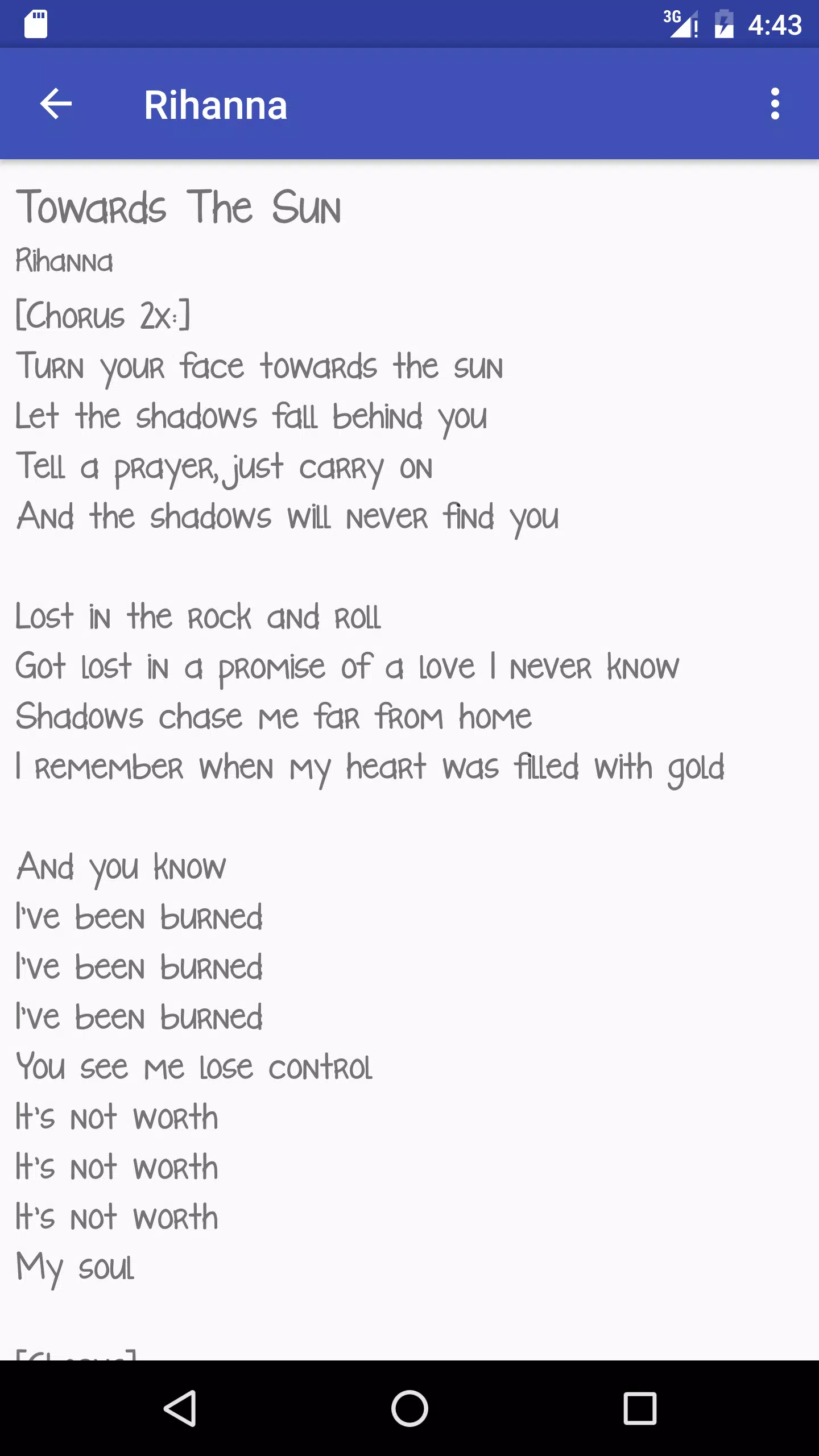 Rihanna Song Lyrics APK for Android Download