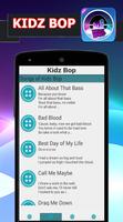 Kids Bop Songs and Lyrics captura de pantalla 1