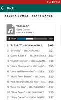 Songs Selena Gomez capture d'écran 3