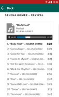 Songs Selena Gomez capture d'écran 1