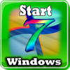Start Using Windows 7 أيقونة