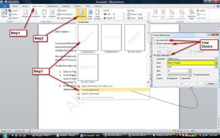 MIS Word 2010 Tutorial Affiche