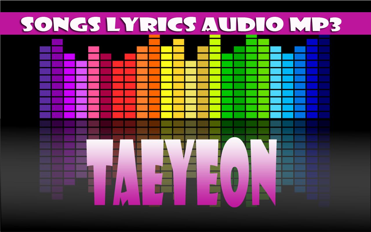 Taeyeon Fine MP3 for Android - APK Download