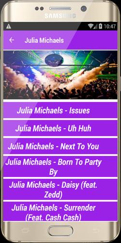 Julia Michaels Issues APK for Android Download