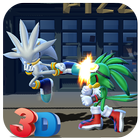 Icona Sonic Ultra Warrior Beatem-up Heroes Alians League