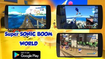 Super Sonic BOOM World Plakat