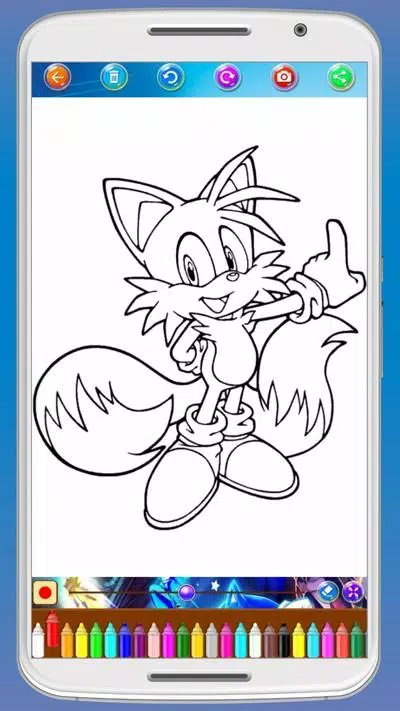 Download do APK de Desenho do Sonic para Colorir para Android