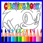 Icona Coloring Book : Speed Hedgehog