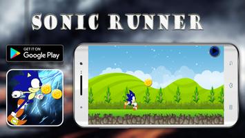 Dimensional dash - a sonic run Plakat