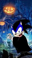 Super Sonic Halloween Zombie Dash الملصق