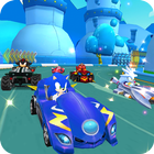 آیکون‌ Super Sonic Kart Racing