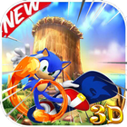 Super Sonic Dash Runners Adventure 3D icono