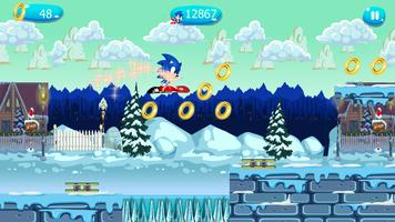 Sonic Snowboard Ski скриншот 1