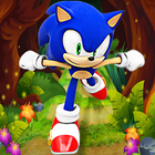 Super Sonic jumping icon