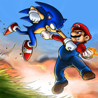 Super Sonic VS Super Mario Bros Tips icône