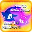 How To Draw Color Sonic The Hedgehog Sega