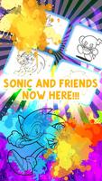 How To Draw Color Sonic The Hedgehog poster