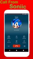 Call Free From Sonic Call Fake Screenshot 1