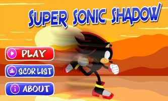 Super shadow sonic ポスター