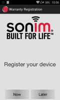Sonim Warranty Registration poster