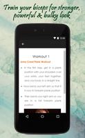 Biceps Workout Guide capture d'écran 2