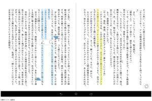 ソニーの電子書籍 Reader™ (Sony Tablet) capture d'écran 2
