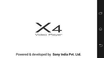 X4 Video Player Affiche