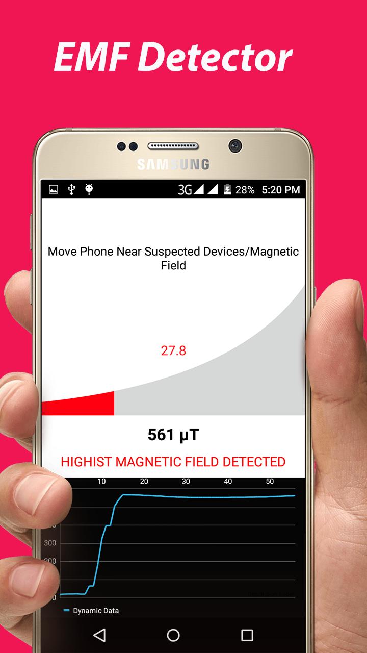 EMF Electromagnetic Field Detector for Android - APK Download