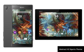 Abstract v2 Xperia Theme poster