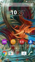 Abstract v2 Xperia Theme ภาพหน้าจอ 1