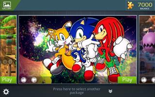 Sonic Jigsaw Puzzles Affiche