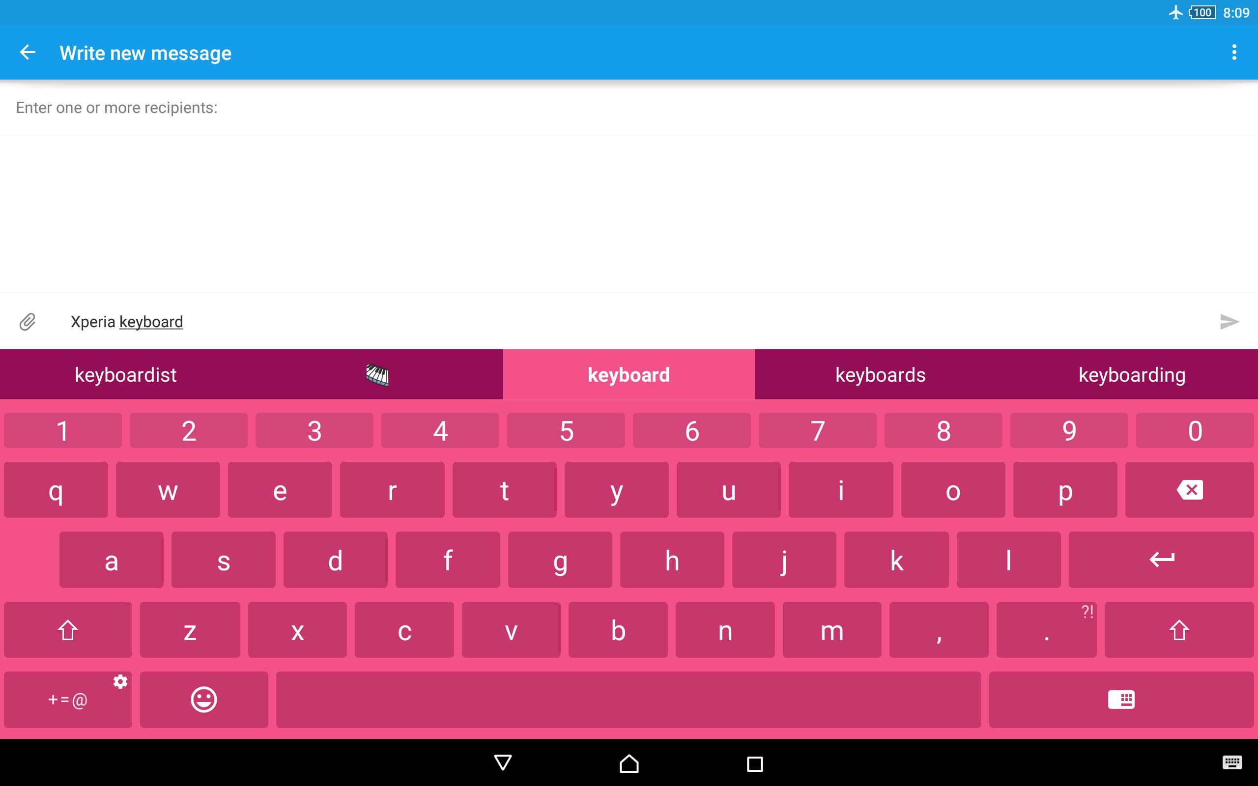 Xperia Keyboard for Android - APK Download