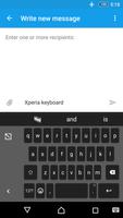 Clavier Xperia™ capture d'écran 2