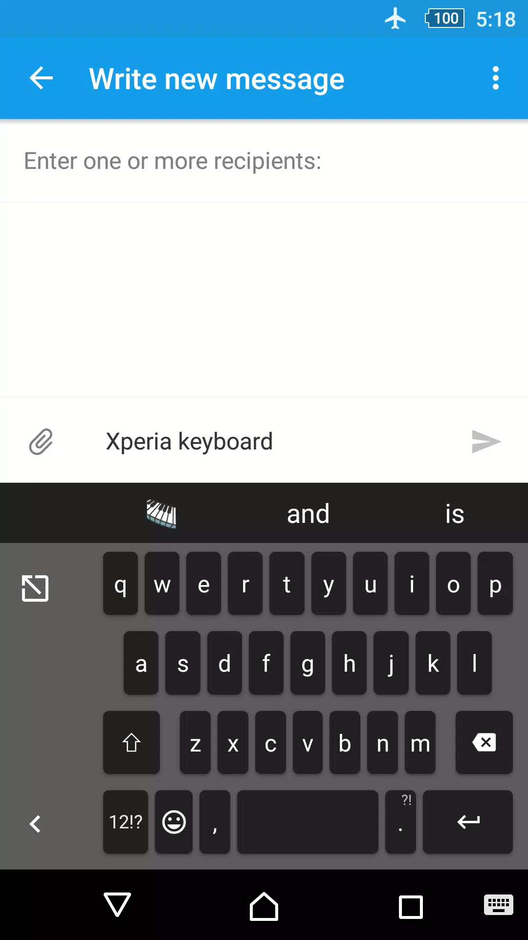 Clavier Xperia™ APK pour Android Télécharger