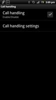 3 Schermata Call handling smart extension