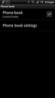 Phonebook Smart Extras™ स्क्रीनशॉट 2