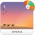 ”XPERIA™ Mysterious Desert Theme