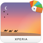 آیکون‌ XPERIA™ Mysterious Desert Theme