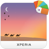 Xperia™ Mysterious Desert Theme icono