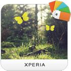 XPERIA™ Magical Spring Theme Zeichen