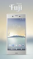 XPERIA™ Mount Fuji Theme poster