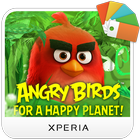 XPERIA™ Angry Birds Happy Planet Theme simgesi